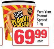Yum Yum Peanut Spread-1kg