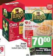 Jungle Oats 1Kg And Instant Oats 750g-For Any 2