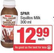 Spar Squillos Milk-300ml