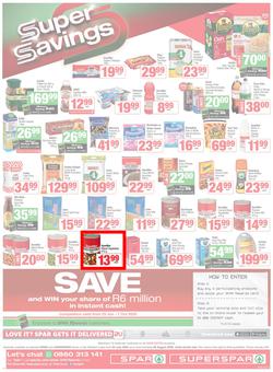 SPAR & SUPERSPAR Western Cape : Super Savings (22 July - 06 August 2025), page 12