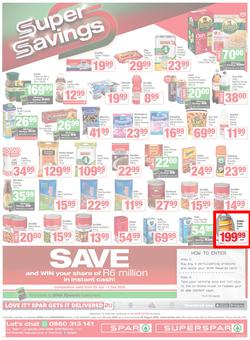SPAR & SUPERSPAR Western Cape : Super Savings (22 July - 06 August 2025), page 12