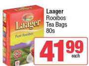 Laager Rooibos Teabags-80s Pack