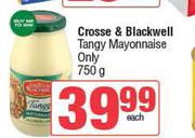 Crosse & Blackwell Tangy Mayonnaise Only-750g