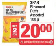 Spar Flavoured Puffs Assorted-For 2 x 100g
