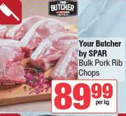 Your Butcher By Spar Bulk Pork Rib Chops-Per Kg