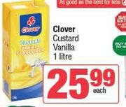 Clover Custard (Vanilla)-1ltr