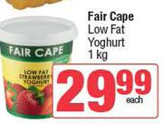 Fair Cape Low Fat Yoghurt-1Kg 