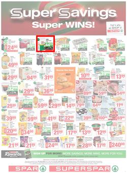 SPAR & SUPERSPAR Western Cape : Super Savings (08 July - 21 July 2025), page 1
