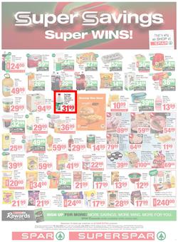SPAR & SUPERSPAR Western Cape : Super Savings (08 July - 21 July 2025), page 1