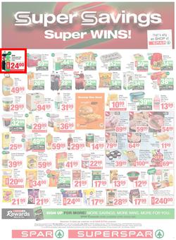 SPAR & SUPERSPAR Western Cape : Super Savings (08 July - 21 July 2025), page 1