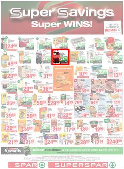 SPAR & SUPERSPAR Western Cape : Super Savings (08 July - 21 July 2025), page 1