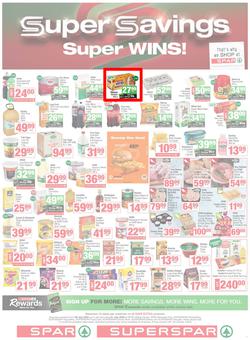 SPAR & SUPERSPAR Western Cape : Super Savings (08 July - 21 July 2025), page 1