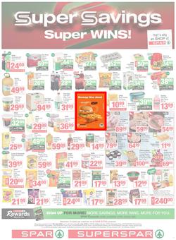 SPAR & SUPERSPAR Western Cape : Super Savings (08 July - 21 July 2025), page 1
