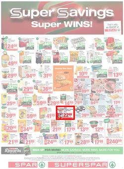 SPAR & SUPERSPAR Western Cape : Super Savings (08 July - 21 July 2025), page 1