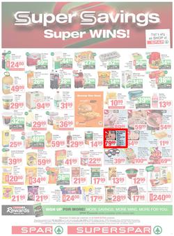 SPAR & SUPERSPAR Western Cape : Super Savings (08 July - 21 July 2025), page 1