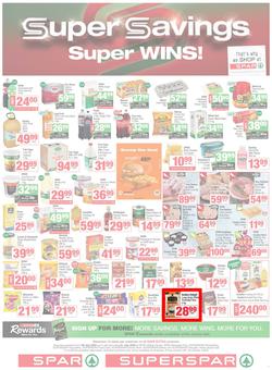 SPAR & SUPERSPAR Western Cape : Super Savings (08 July - 21 July 2025), page 1