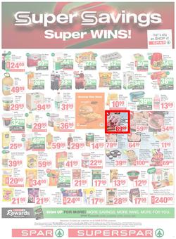 SPAR & SUPERSPAR Western Cape : Super Savings (08 July - 21 July 2025), page 1