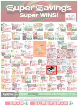SPAR & SUPERSPAR Western Cape : Super Savings (08 July - 21 July 2025), page 1