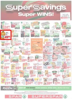 SPAR & SUPERSPAR Western Cape : Super Savings (08 July - 21 July 2025), page 1
