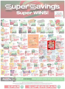 SPAR & SUPERSPAR Western Cape : Super Savings (08 July - 21 July 2025), page 1