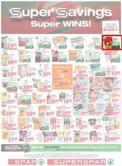 SPAR & SUPERSPAR Western Cape : Super Savings (08 July - 21 July 2025), page 1