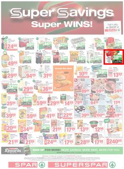 SPAR & SUPERSPAR Western Cape : Super Savings (08 July - 21 July 2025), page 1