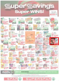 SPAR & SUPERSPAR Western Cape : Super Savings (08 July - 21 July 2025), page 1