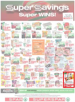 SPAR & SUPERSPAR Western Cape : Super Savings (08 July - 21 July 2025), page 1