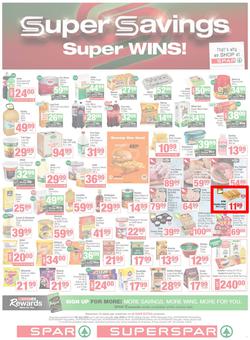 SPAR & SUPERSPAR Western Cape : Super Savings (08 July - 21 July 2025), page 1