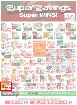 SPAR & SUPERSPAR Western Cape : Super Savings (08 July - 21 July 2025), page 1