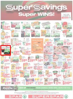SPAR & SUPERSPAR Western Cape : Super Savings (08 July - 21 July 2025), page 1