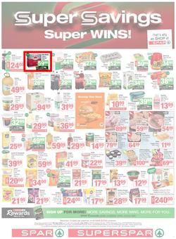 SPAR & SUPERSPAR Western Cape : Super Savings (08 July - 21 July 2025), page 1
