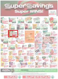 SPAR & SUPERSPAR Western Cape : Super Savings (08 July - 21 July 2025), page 1