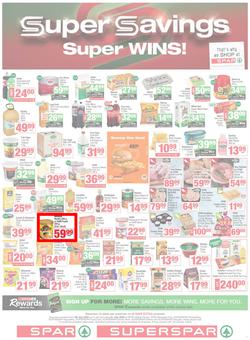 SPAR & SUPERSPAR Western Cape : Super Savings (08 July - 21 July 2025), page 1