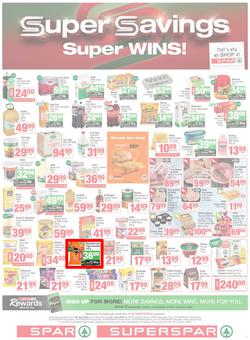 SPAR & SUPERSPAR Western Cape : Super Savings (08 July - 21 July 2025), page 1