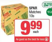 Spar Matches-10s Pack