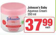 Johnsons Baby Aqueous Cream-350ml