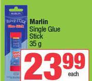Marlin Single Glue Stick-35g 