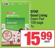 Spar Good Living Exam Pad (100-Page)-Each