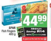 Spar Fish Fingers-400g Each