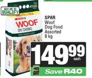 Spar Woof Dog Food Assorted-8Kg