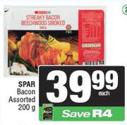 Spar Bacon Assorted-200g