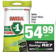 Iwisa Super Maize Meal-5kg