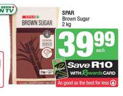 Spar Brown Sugar-2kg Each