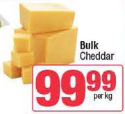 Bulk Cheddar-Per Kg