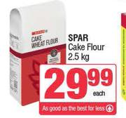 Spar Cake Flour-2.5kg Each