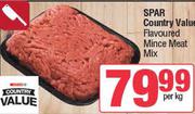 Spar Country Value Flavoured Mince Meat Mix-Per kg
