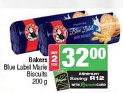 Bakers Blue Label Marie Biscuits-For 2 x 200g