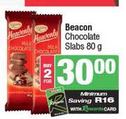 Beacon Chocolate Slabs-For 2 x 80g