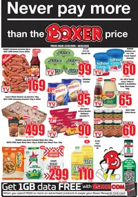 Boxer Super Stores Western Cape : Month End Specials (23 February - 08 March 2026)